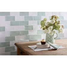 Whether it's for your kitchen, bathroom or utility room, refresh your home with our range of wall tiles at homebase. Laura Ashley Artisan Eau De Nil Wall Tile 150 X 75mm 22 Pack Create A Rustic Traditional And Laura Ashley Tiles Kitchen Wall Tiles Laura Ashley Kitchen