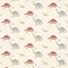 Laura Ashley Dinosaurs Wallpaper Or Curtains Your Choice Dinosaur Fabric Dinosaur Wallpaper Dinosaur Pattern