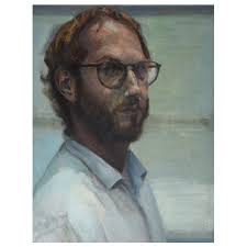 Isaac Sands Self Portrait oil