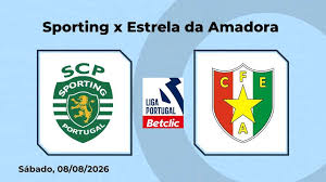 Prognóstico Estrela da Amadora x Sporting - Liga Portugal (08/08/2026)