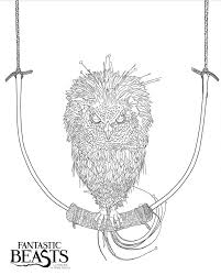You can get to know him better with the deadpool coloring pages, which can be printed in a4 format. Fantastic Beasts And Where To Find Them Coloring Pages