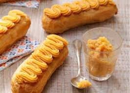 Eclairs A La Mousse De Caramel Au Beurre Sale Recette Caramel Au Beurre Sale Alimentation Gateaux Et Desserts