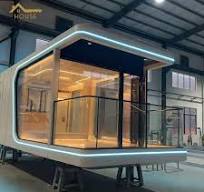 Prefab Luxury Glass Modern Home Hotel Unique and Stylish ...