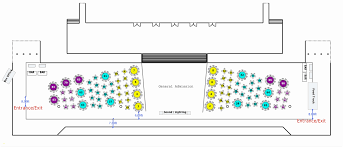 pasadena civic auditorium seat map pasadena civic auditorium map