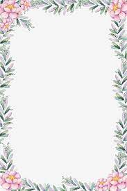 Atmospheric Border Pink Beautiful Border Hand Painted Border Flower Story Border Elegant Borde Floral Border Design Watercolor Flower Background Flower Clipart