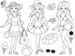 Black And White Beach Clipart Transparent More Beach Clipart Can Be Found Here Http Etsy Me 2nhv0mu Item Black And White Beach Girls Clipart Digital Vector Pool Girl Clipart Clip Art Beach Girls