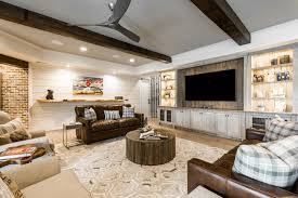 Maybe you would like to learn more about one of these? Cavender Basement Farmhouse Home Theater Atlanta By Hart Lock Design Houzz