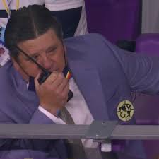 Mexico's coach miguel herrera celebrates after his team won a group a football match between croatia and mexico at the pernambuco arena in recife during the 2014 fifa world cup on june. Miguel Herrera Out As Club America Coach After Ccl Debacle Vs Lafc Sports Illustrated
