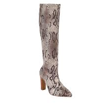 Truffle collection camel pu woven slide on flat sandals. Charles By Charles David Dalton Stretch Knit Tall Boot 9437607 Hsn
