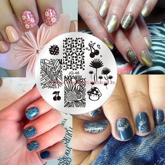 Custom Nail Art Stamping Plates Different Designs Nail Art Stamp