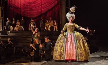 Amadeus review – stunning production pits Salieri against God, Mozart and  his own orchestra | Theatre | The Guardian