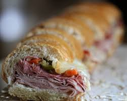French Bread Muffuletta Y Delicacies Muffuletta Muffaletta Recipe Mardi Gras Food