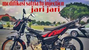 Suzuki satria fu tersedia dalam jenis karburator dan injeksi. Modifikasi Satria Fu Injection Jari Jari Youtube