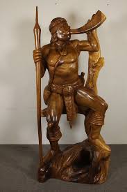 march, 2021 the best graphics cards price in philippines starts from ₱ 248.00. Vintage Hand Carved Solid Wood Philippine Warrior Statue Life Size 5 Us 2 999 95 Ebay Hand Carved Statue Carving