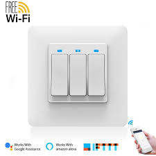 Zuczug Rocker Switch Smart Led Light Wall Switch Alexa Google Home Voice Control Touch Light Switch Wifi Light Smart Switch Switches Aliexpress