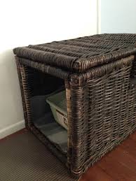 Ikea Hack Litter Box From Byholma Chest Litter Box Furniture Litter Box Covers Diy Litter Box
