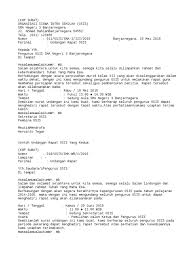 Surat tersebut biasanya mengundang seseorang atau instansi untuk membahas hal yang bersifat penting, entah itu berupa rapat, seminar, dan lainnya. Contoh Undangan Rapat Osis Penggambar