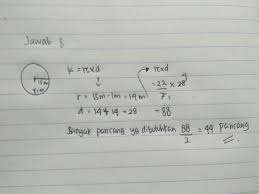 Area Gajah Berbentuk Lingkaran Dengan Jari Jari 15 M Lingkaran Luas Berupa Trotoar Dengan Lebar 1 Brainly Co Id