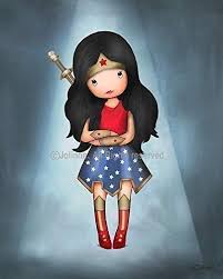 Check spelling or type a new query. Amazon Com Wonder Woman Girl Wall Art Kids Bedroom Decor 8x10 Poster Superhero Nursery Artwork Unframed Print Handmade