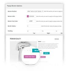 Product Size Charts Plugin For Woocommerce