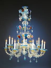 Venetian Blue Murano Glass Chandelier Murano Glass Chandelier Murano Chandelier Glass Chandelier