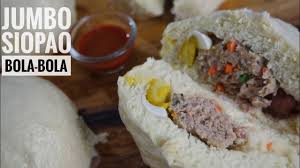 Jumbo Siopao Bola Bola Youtube Siopao Cooking Tasty Dishes