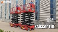 12m Electric Scissor Lifts for Indoor and Outdoor Use