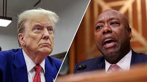 Sen Tim Scott slams 'disgusting' court gag order restricting Trump's 'First  Amendment rights'