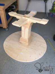 Diy Round Table As Seen On Hgtv Open Concept Diy Kitchen Table Breakfast Nook Table Round Farmhouse Table