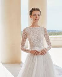Saleta Bridal 2020 Rosa Clara Couture Collection Wedding Dress Necklines Wedding Dress Long Sleeve Wedding Dress Couture