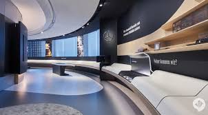 Brand Space Markenraum Mercedes Benz Museum Dan Pearlman Museum Ausstellungsdesign Futuristisches Interieur Futuristische Architektur