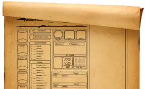 d d a4 character sheet for 5e fillable pdf free download