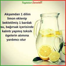 Aksamdan Limon Eklenip Bekletilen Su Toksitlerin Atilmasina Yardimci Olur Limon Limonlusu Sagliklibeslenm Health Drink Fruit Drinks Alcohol Fruit Drinks