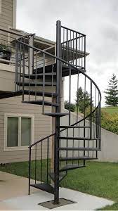 Attractive outdoor stairs can brighten up a walkway to your front door and complement front yard landscaping and home exterior. 60 Best Spiral Staircase Ideas The Complete Knowhow Enjoy Your Time Spiral Staircase Outdoor Circular Stairs Staircase Outdoor