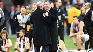 Collingwood president eddie mcguire says he was affected by prescription drugs when he made offensive comments speaking on his breakfast radio program in 2013, mcguire said goodes should be used to promote the the nrl grand final may be grand this year, but it won't actually be final. Afl Eddie Mcguire Proud Of Collingwood S Effort In Grand Final Loss To Eagles
