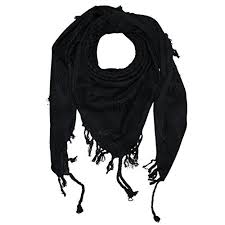 Maße ca 100cm x 100cm. Superfreak Palituch Zweifarbig Klassischplo Schal100x100 Cmpali Palastinenser Arafat Tuch100 Baumwolle Farbe Grau Dunkel Schwar Modestil Zweifarbig Baumwolle