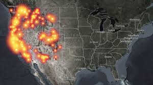 The data is provided by calfire. California Oregon Washington Live Fire Maps Track Damage