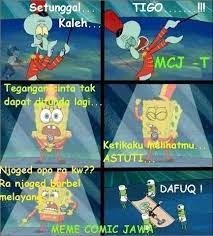 28 Gambar Spongebob Kata Kata Lucu Bahasa Jawa Gambar Kata Kata Lucu Spongebob Bahasa Sunda Cikimm Com Source Www Cikimm Com Tik Lucu Gambar Gambar Lucu