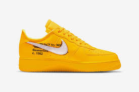Buy cheap nike running trainers online. Off White X Nike Air Force 1 Lemonade Images Release Info