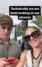 Technically we are both looking at our phones اعلل LUCCHE LUCCELESE  BOOTMAKER BOOT Choo