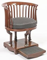 A Neoclassical Mahogany Armchair Probably Vienna Circa 1810 Art Chair Chair Classic Furniture