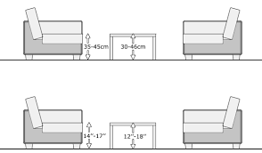 The standard coffee table height is between 16 and 18, however, we recommend choosing a coffee table height that pairs well with your sofa. Standard Coffee Table Height Cm Coffee Tables Have Existed For Almost As Long As Any Home Furni Coffee Table Dimensions Coffee Table Size Coffee Table Height