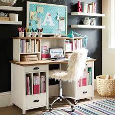 Desk With Drawers And File Cubby Slots Girls Bedroom Furniture Study Room Design Room Design