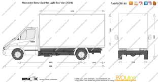 Mercedes Sprinter Box Van Dimensions 2 Mercedes Sprinter Box Van Sprinter