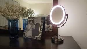 Conair Oval Lighted Mirror Bronze Finish Unboxing Youtube