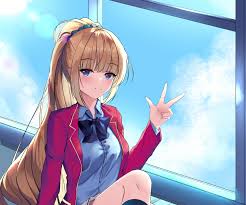 Download Kei Karuizawa Anime Classroom Of The Elite HD Wallpaper by 冬月 流桜
