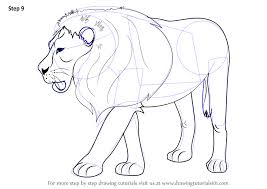 How To Draw A Lion Drawingtutorials101 Com Drawings Animal Drawings Animals
