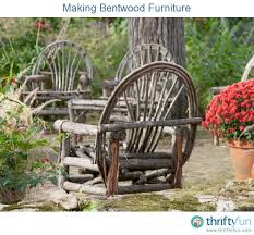 Making Bentwood Furniture Twig Furniture Willow Furniture Woodworking Furniture Plans