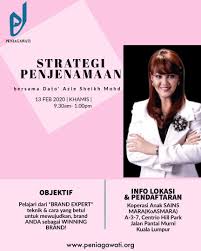 Check spelling or type a new query. Seminar Keusahawanan Strategi Penjenamaan Peniagawati
