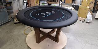 Custom Round Poker Table